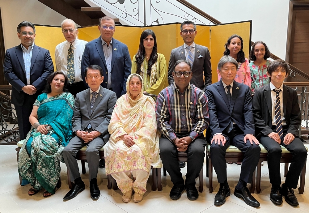 Mr. Khurram Sohail along with his family and executive members.